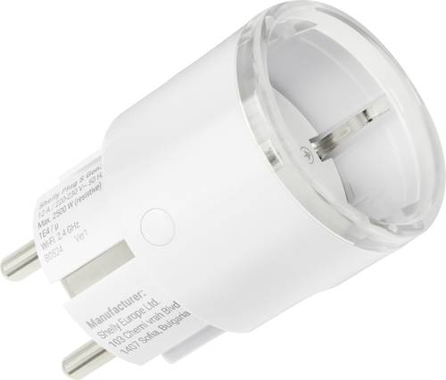 Shelly Plug S Gen3 White Steckdose Bluetooth, Wi-Fi