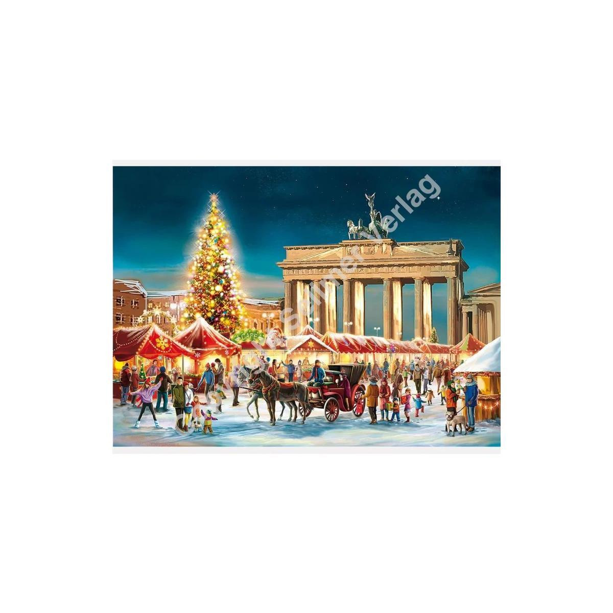 Adventskalender Berlijn Brandenburger Tor van Richard Sellmer Verlag voor volwassenen