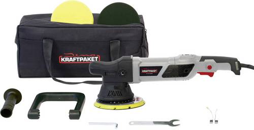 Dino KRAFTPAKET Exzenter 640230 Exzenterpoliermaschine 230V 950W 1500 - 4800 U/min 15mm