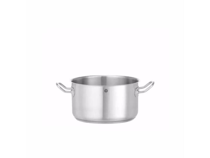 Hendi Fleischtopf ohne Deckel, Kitchen Line 6L ø24x13.5cm – Gastro Pfanne/Gastro Topf – edelstahl