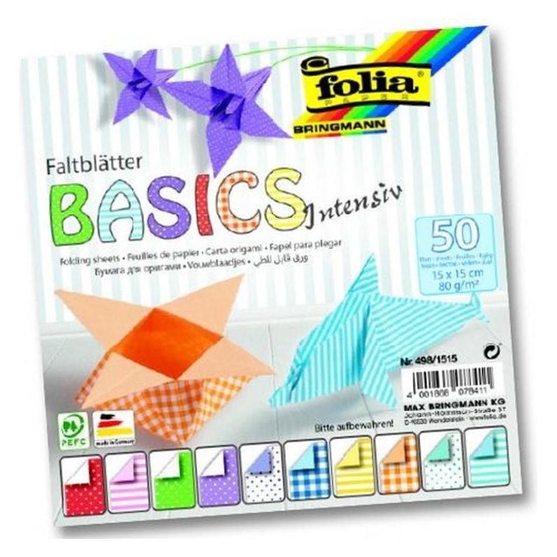 Folia Faltblätter Basic intensiv (80 g/m², 1x) (498/1515)