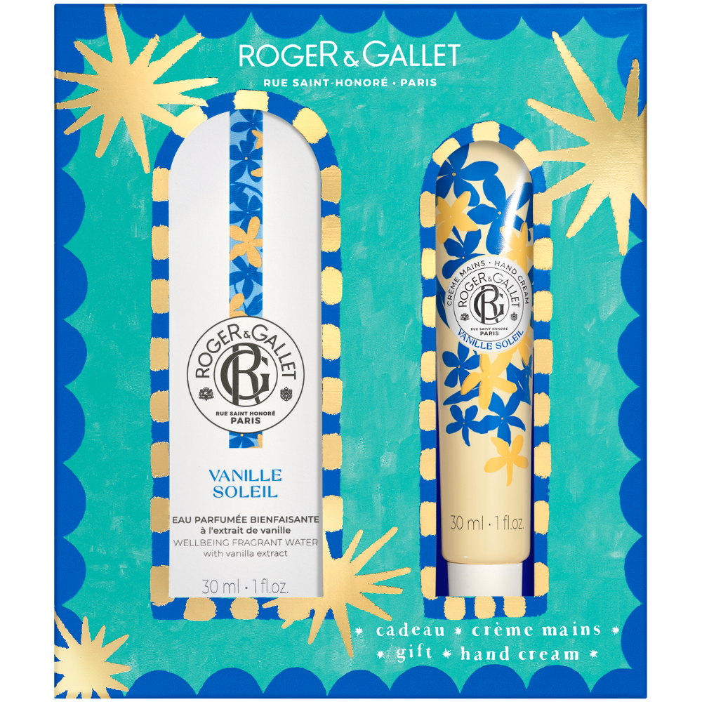 Roger&Gallet Vanille Soleil Wellbeing Fragrant Water Naturally Relaxing