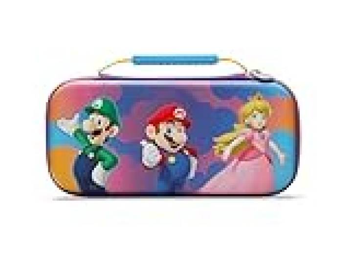 Boîtier de protection de PowerA pour Nintendo Switch (modèle OLED) - Héros de tache de couleur, Coque de protection, Sac de jeu, Sac de console, Accessoires, Rangement, Sous licence officielle