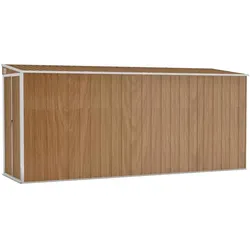 vidaXL, Gartenhaus + Gartenschrank, Leyan