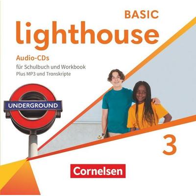 Lighthouse - Basic Edition - Band 3: 7. Schuljahr - , CD, 9783060345991