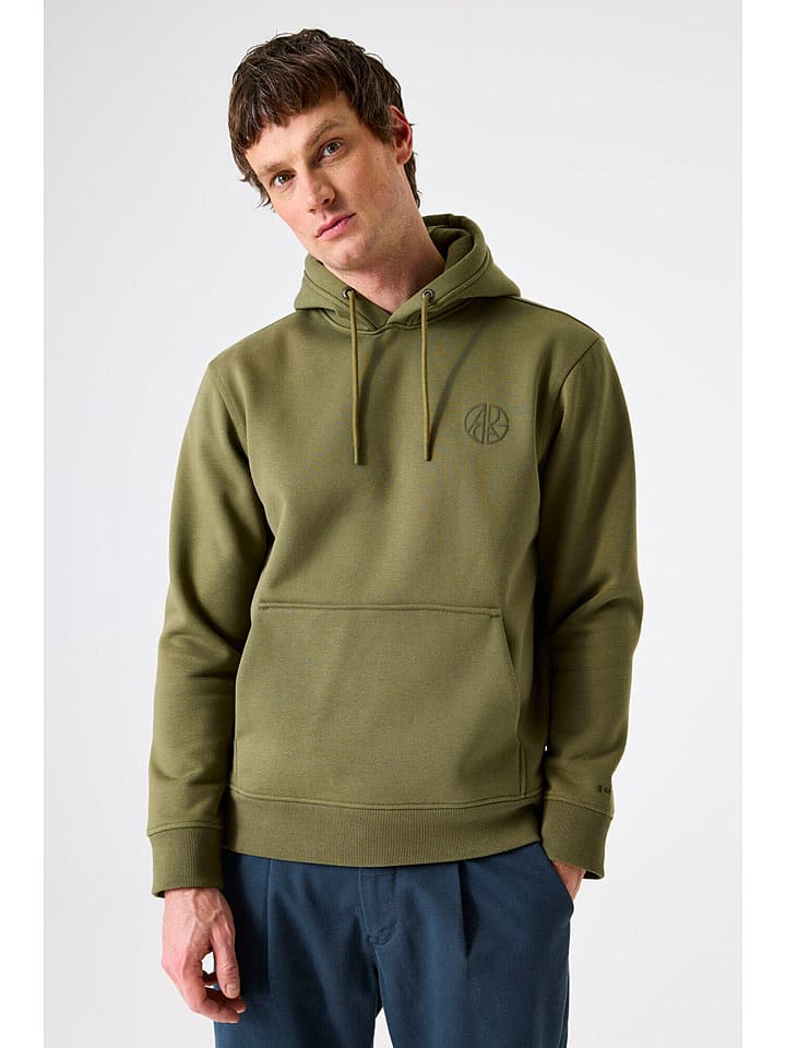 Garcia Hoodie in Khaki - S
