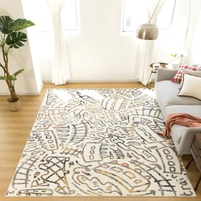Katie Merz MERZGLYPHS Train Area Rug