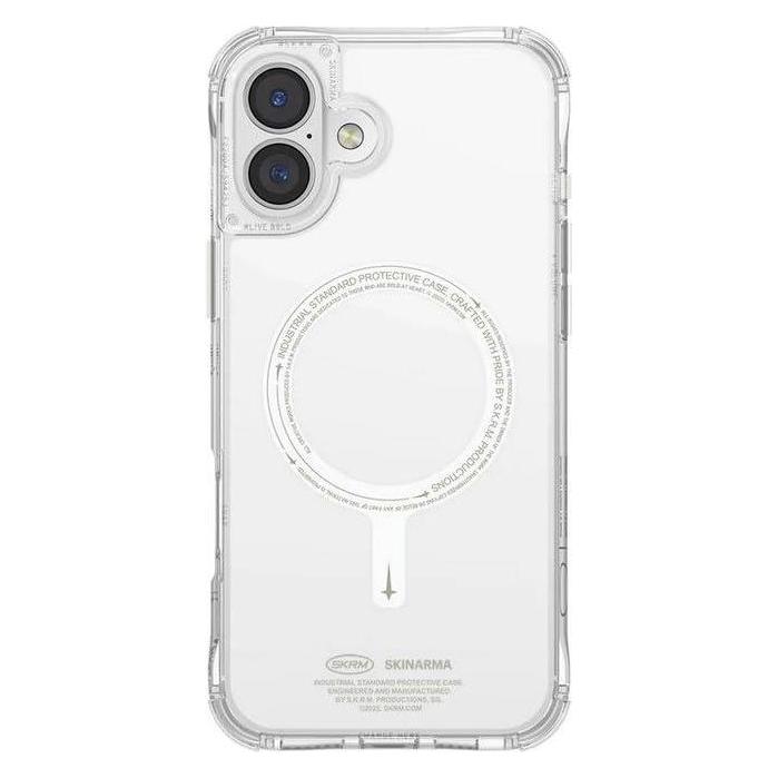 Skinarma case Saido iPhone 16 6.1" Magnetic Charging green (niteglow) (Apple iPhone 16) (8886461245943)