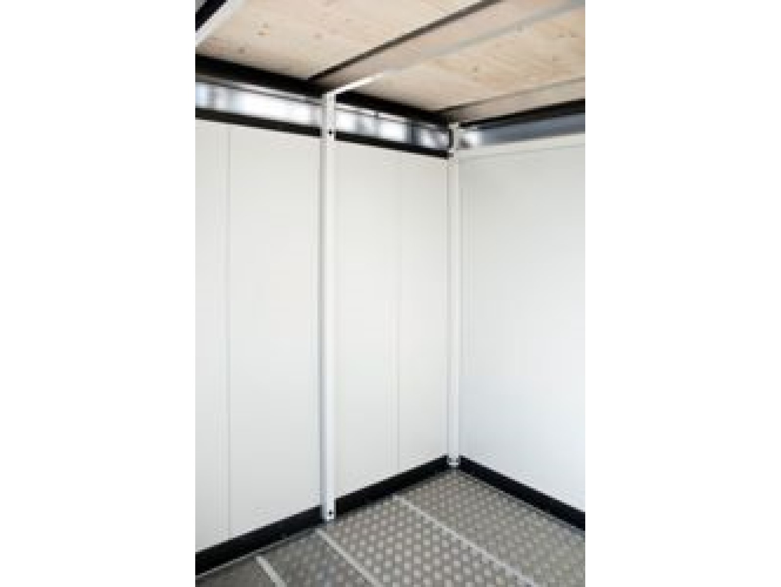 BIOHORTGARTE Dachsteher beschichtet zu CasaNova 3x3 grauweiß 16924840