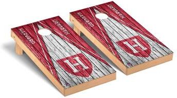 Skip's Garage Harvard Crimson 2x4 Pro Cornhole Boards - V6