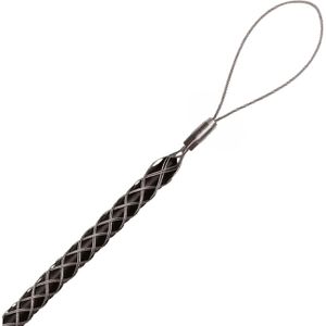 Runpotec Kabelstrumpf 30040, mit Schlaufe, 200 kg Bruchlast, aus Edelstahl, für Ø 6 - 9 mm Kabel