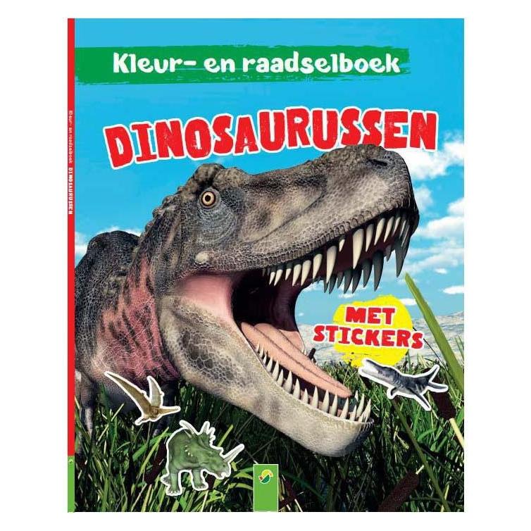Wins Holland Dinosaurier-Mal- und Rätselbuch mit Aufklebern (67491683)