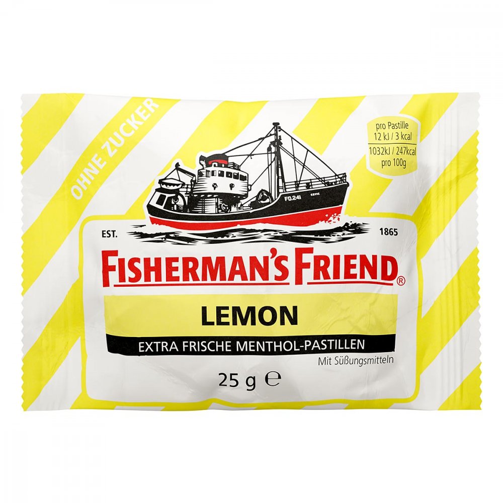 MARVECS GmbH Fishermans Friend Lemon ohne Zucker Pastillen 08490937