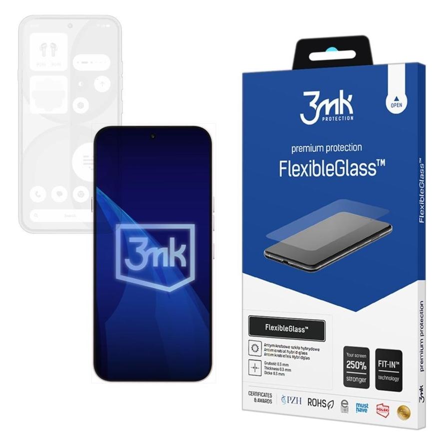 3MK Nothing Phone (4a) - FlexibleGlass (1 Stk.) (5903108758888)