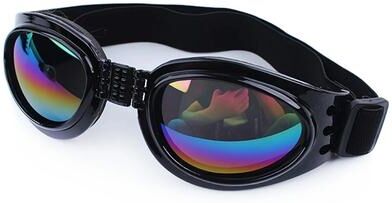 Inspired Living PawShield Foldable Dog Sunglasses For Small Pets UV Protection Pet Glasses For Dogs & Cats black