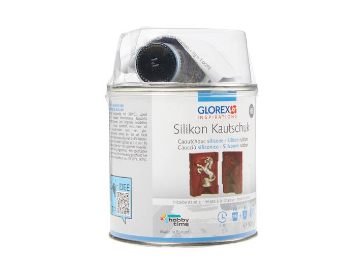 Glorex Silikon-Kautschuk HB Rot 500 g