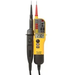 Spannung-Durchgangsprüfer T130, 2-polig mit zuschaltbarer Last, LCD, 6-690V