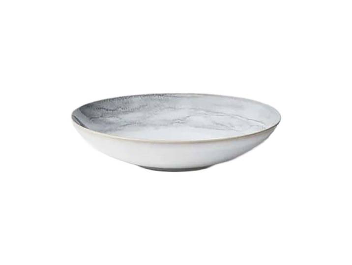Gipfelstück Teller Set tief 4-tlg. 22 cm Tiefer See Grau