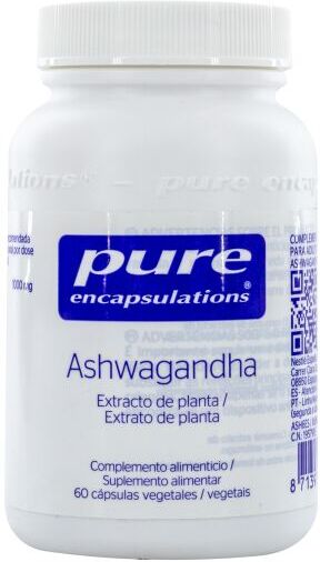 Pure Encapsulations Ashwagandha 60 Capsules