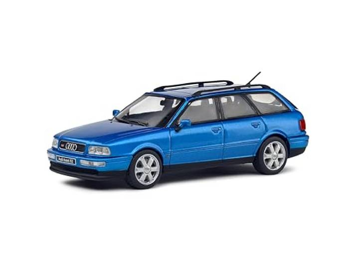 SOLIDO 1:43 Audi Avant S2 Blue 1994