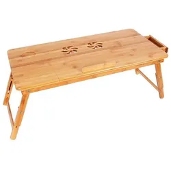 Songmics Laptop-Betttablett »LLD004« 72 cm passend für bequemes Arbeiten im Sitzen und Li, 72x29 cm