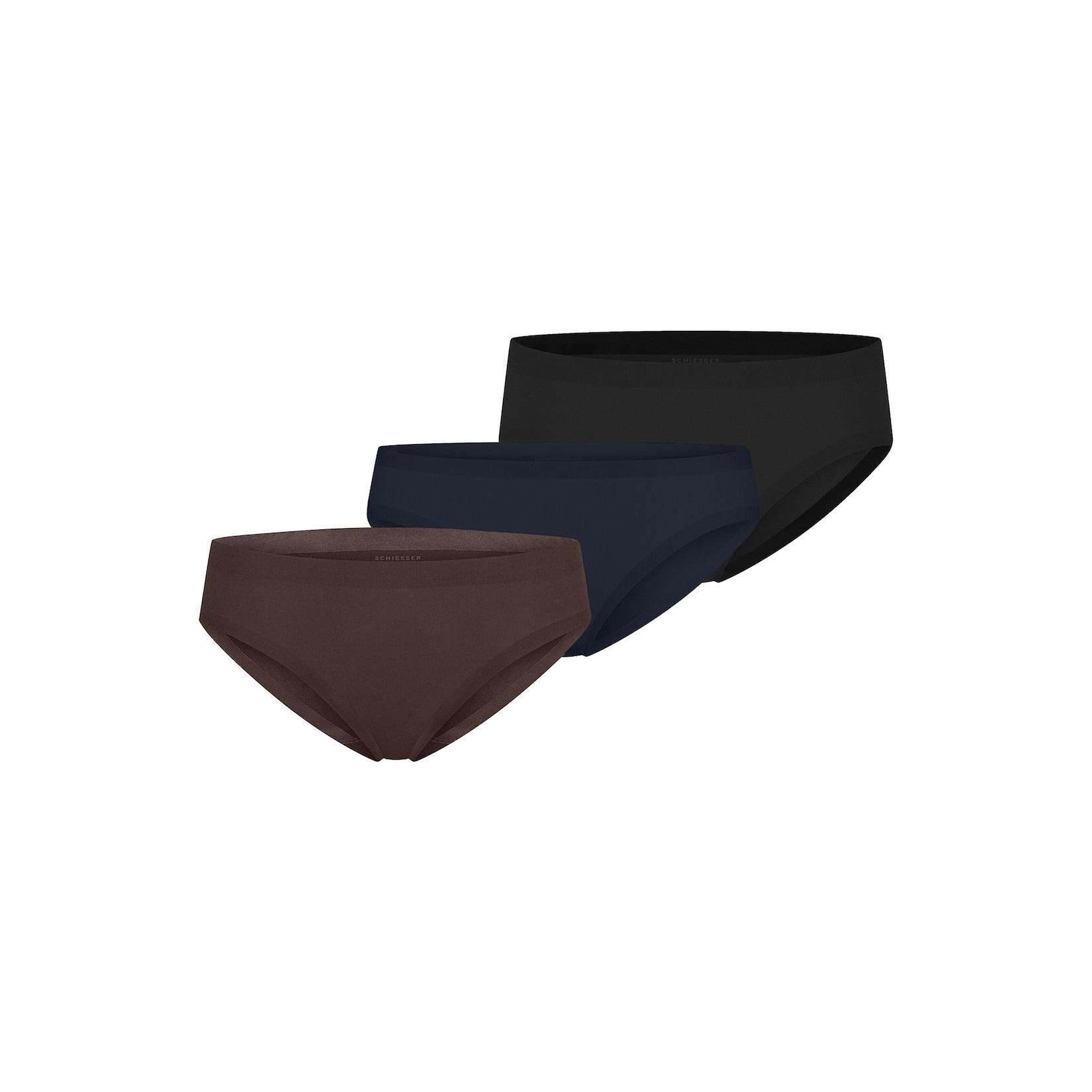 Schiesser Damen Slip Invisible Cotton 3er Pack