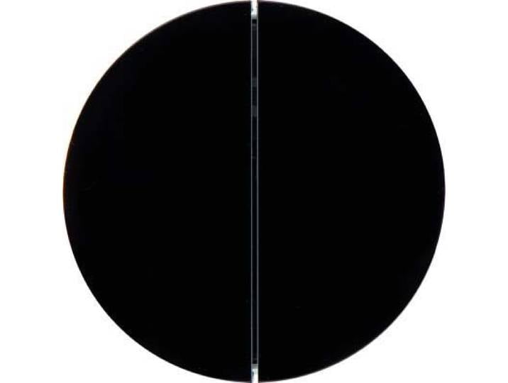 Pulsador KNX radio quicklink doble, serie berker R.1 de hager, negro