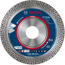 Bosch Professional Zubehör, Sägeblatt, EXPERT HardCeramic Diamanttrennscheiben, 115 x 22,23 x 1,4 x 10 mm