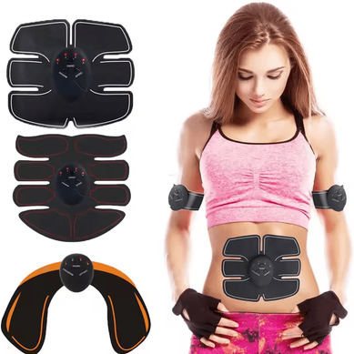 Uplift Curations Wireless EMS Muscle Stimulator   Electric Hip, Buttocks & Abdominal Fitness Trainer 6 Pack Abs
