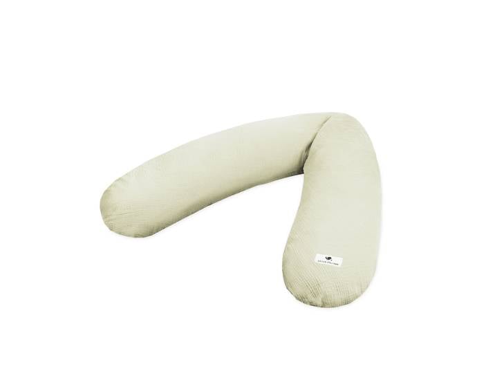Stillkissen JULIUS ZÖLLNER lime , grün, B:25cm H:15cm L:190cm, Baumwolle, Funktionskissen, Stillkissen