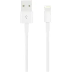 iPad/iPhone/iPod Anschlusskabel (1x USB 2.0 Stecker A - 1x Apple Lightning (2 m, USB 2.0), USB Kabel