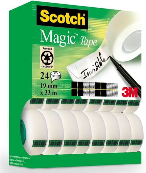 Dokumenttejp SCOTCH 810 19mmx33m 24st