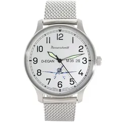 Messerschmitt M-35Q-SM Herrenarmbanduhr M35 Quarz mit Mesh-Band
