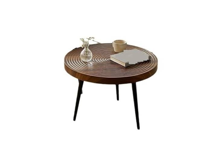 Wohnzimmermöbel Nordischer Stil mit Ringmuster, kreatives minimalistisches Design für kompakte Wohnzimmer, luxuriöses Beistelltisch Sofa, eleganter Couchtisch für Beistelltische Wohnzimmer