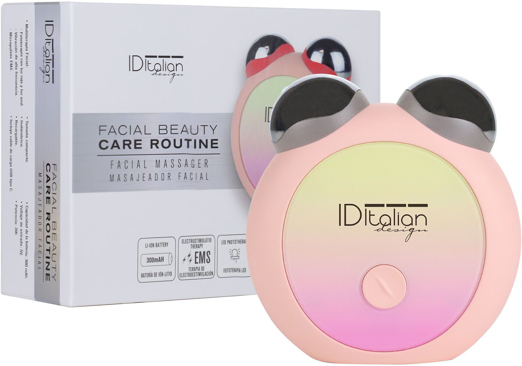 Italian Design Care Routine Gesichtsmassagegerät   orange - Refurbished