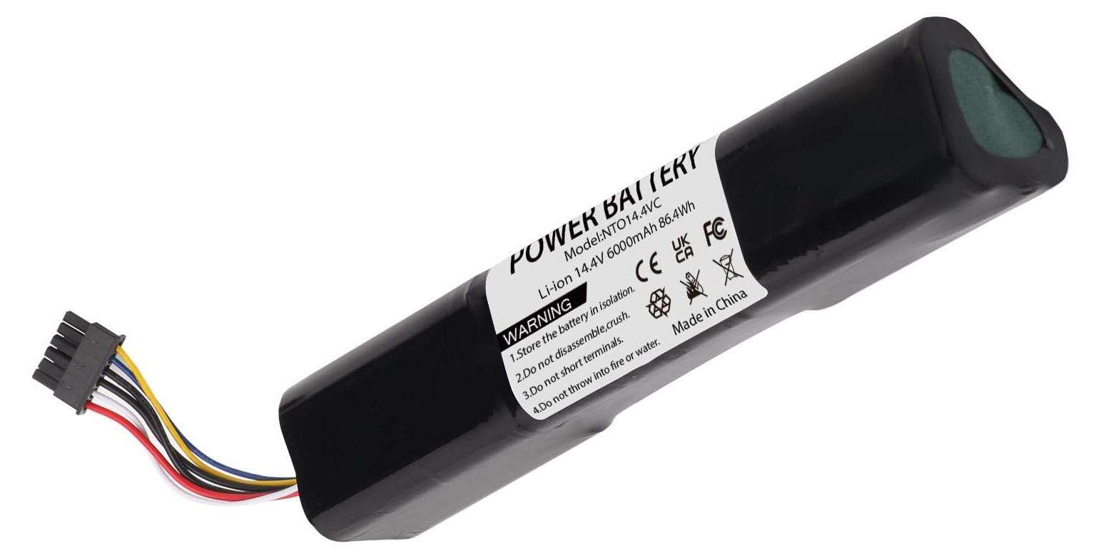 Dripio Vervangingsaccu 14,4 V, 6000 mAh, lithium-ion voor Neato D3-D7