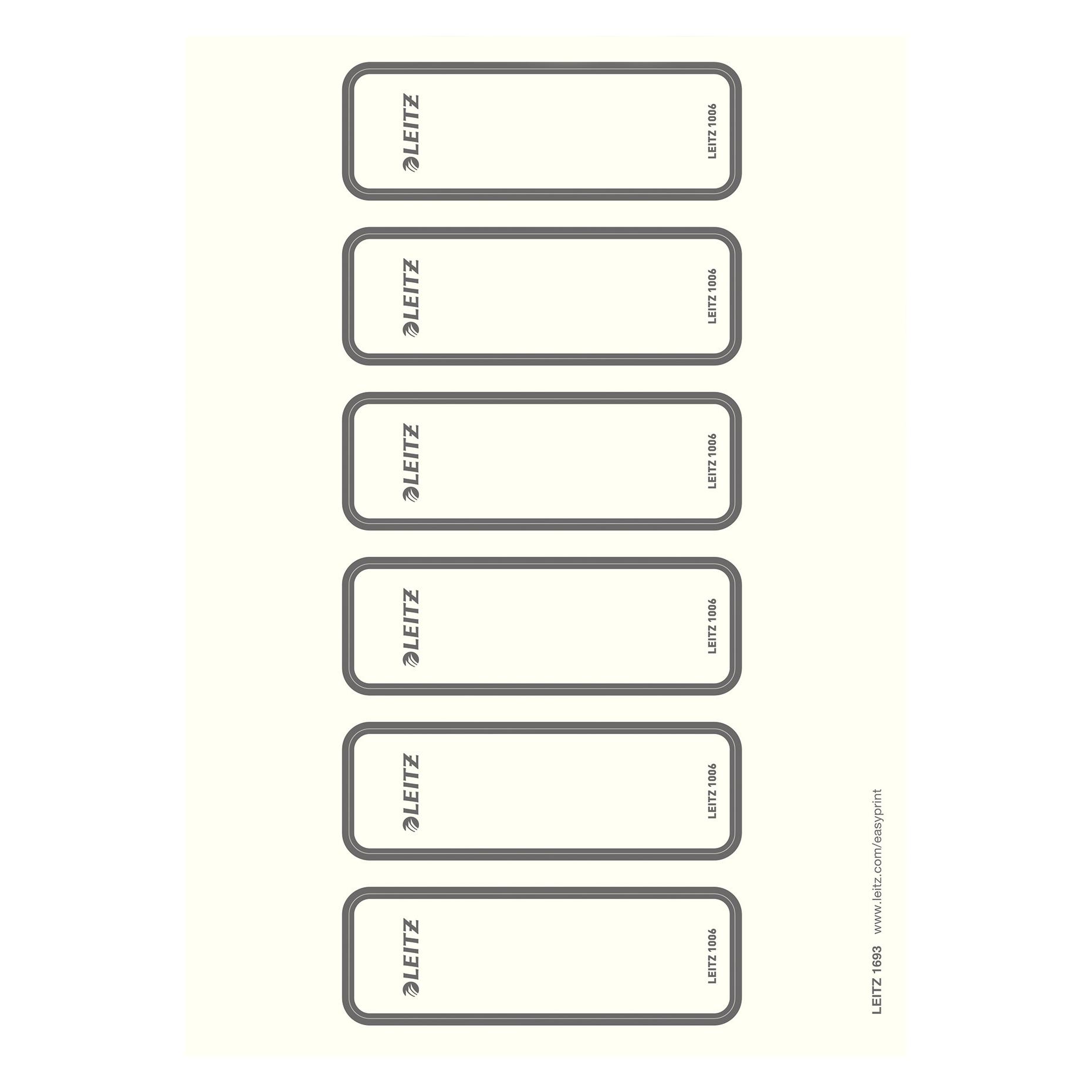 Leitz Rückenschild schmal 36x111mm (1693-00-85)
