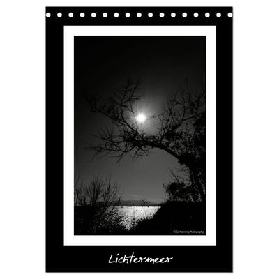 Lichtermeer (Tischkalender 2027 DIN A5 hoch), CALVENDO Monatskalender