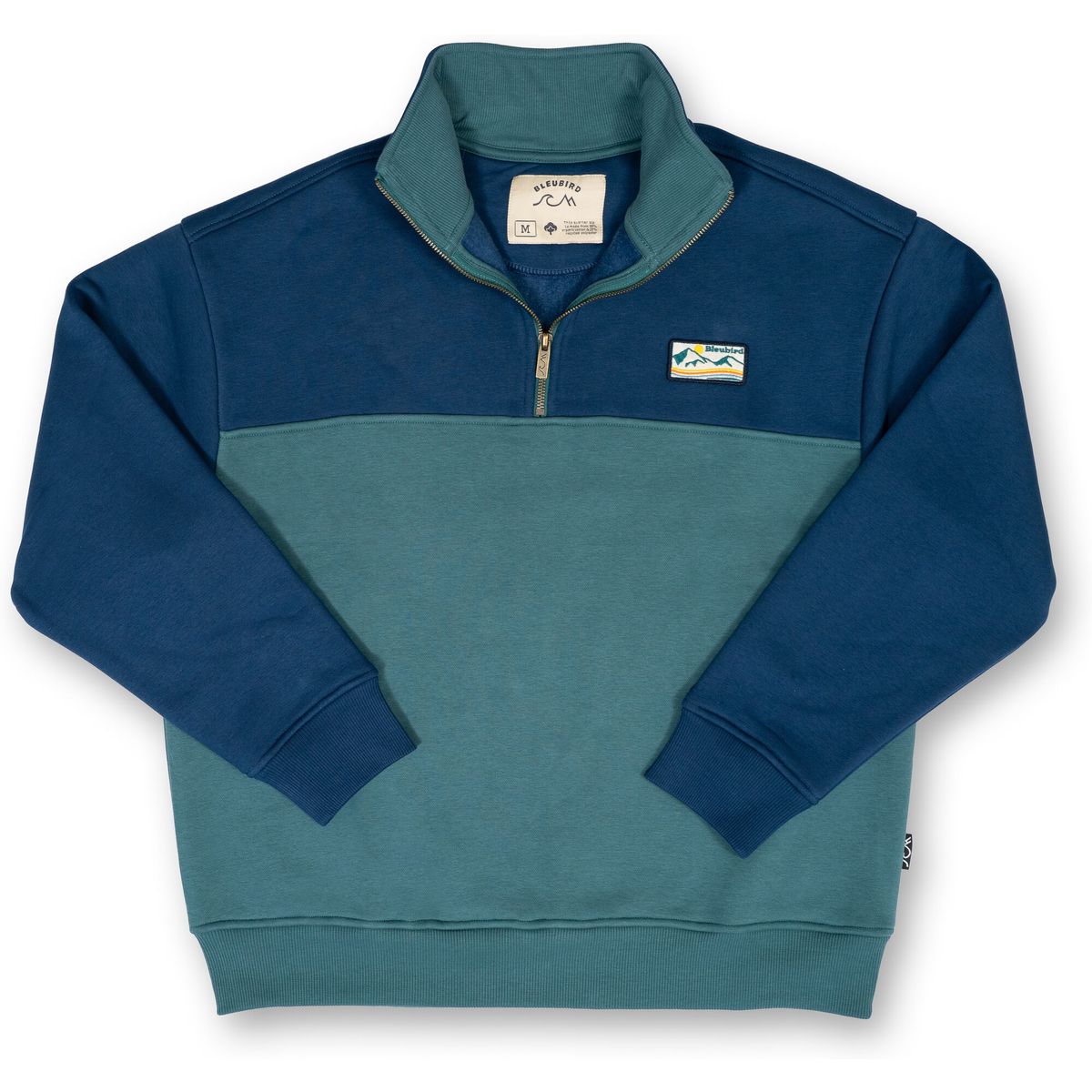 Bleubird Bracken Quarter Zip - Teal teal XS QTR-BRACK-TEAL-XS