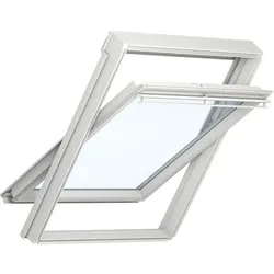 VELUX Austauschfenster VU 0081 Schwingfenster Kunststoff Dachfenster, 93x144 cm (Y67)