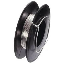 SILBER 0,6MM - Silberdraht mit Kupferkern, Ø 0,6 mm, 10 m