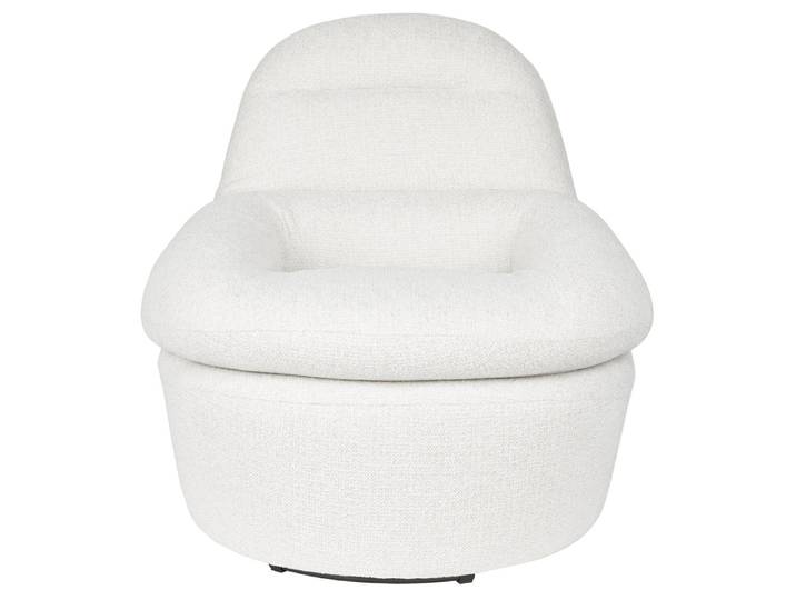 Loungesessel Velvoro – aus Bouclé in Off-Weiß - Off-Weiß - Luxusbetten24
