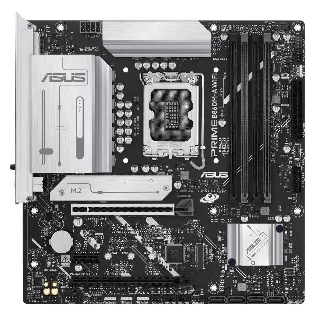 ASUS PRIME B860M-A WIFI (LGA 1851, Intel B860, mATX) (90MB1JY0-M0EAY0)