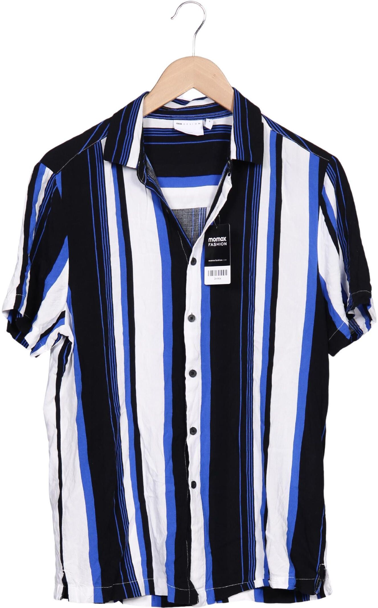 asos Herren Hemd, Mehrfarbig, Gr. M, Viskose - Second Hand