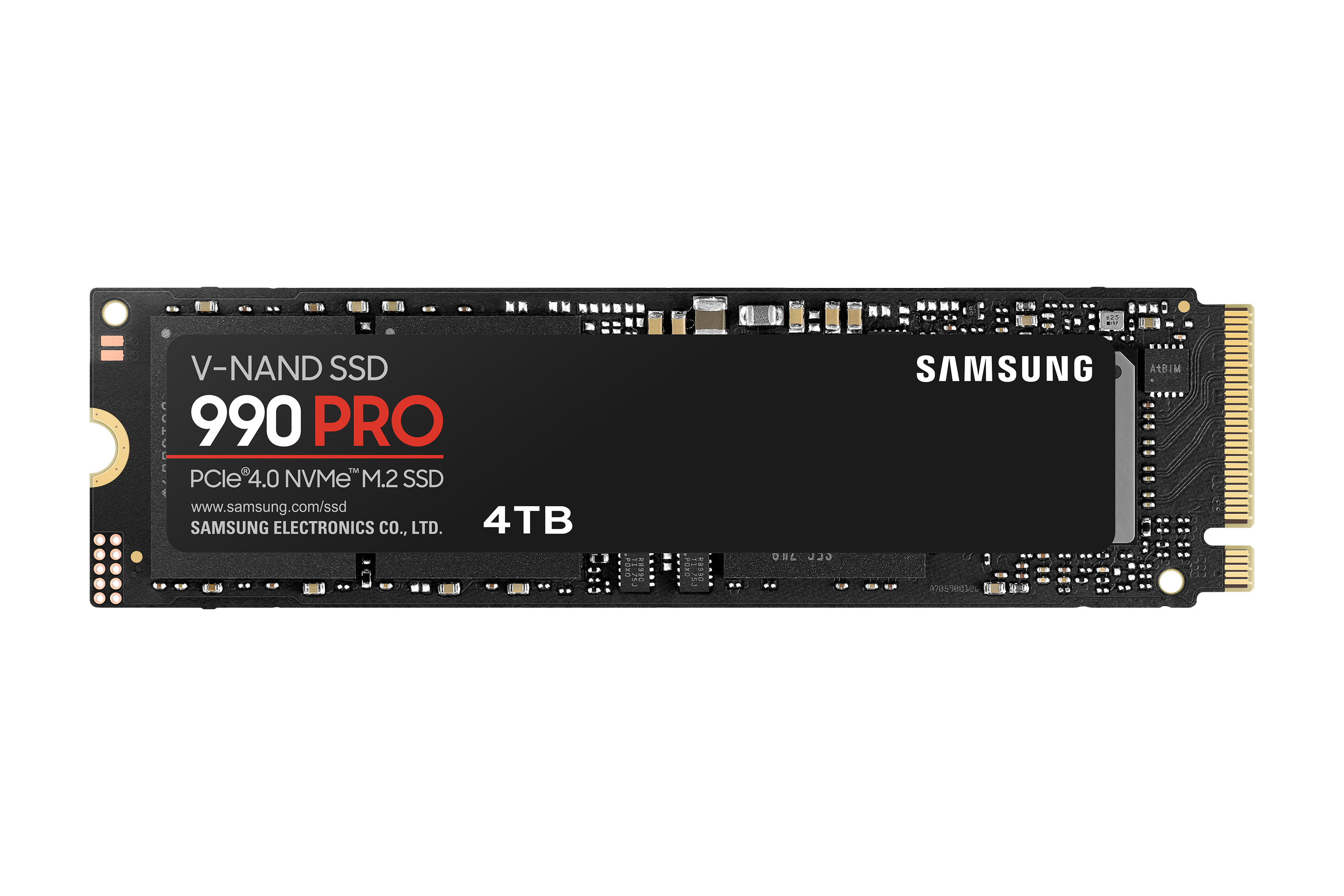 Samsung 990 PRO NVMe SSD 4 TB M.2 PCIe 4.0 3D-NAND TLC
