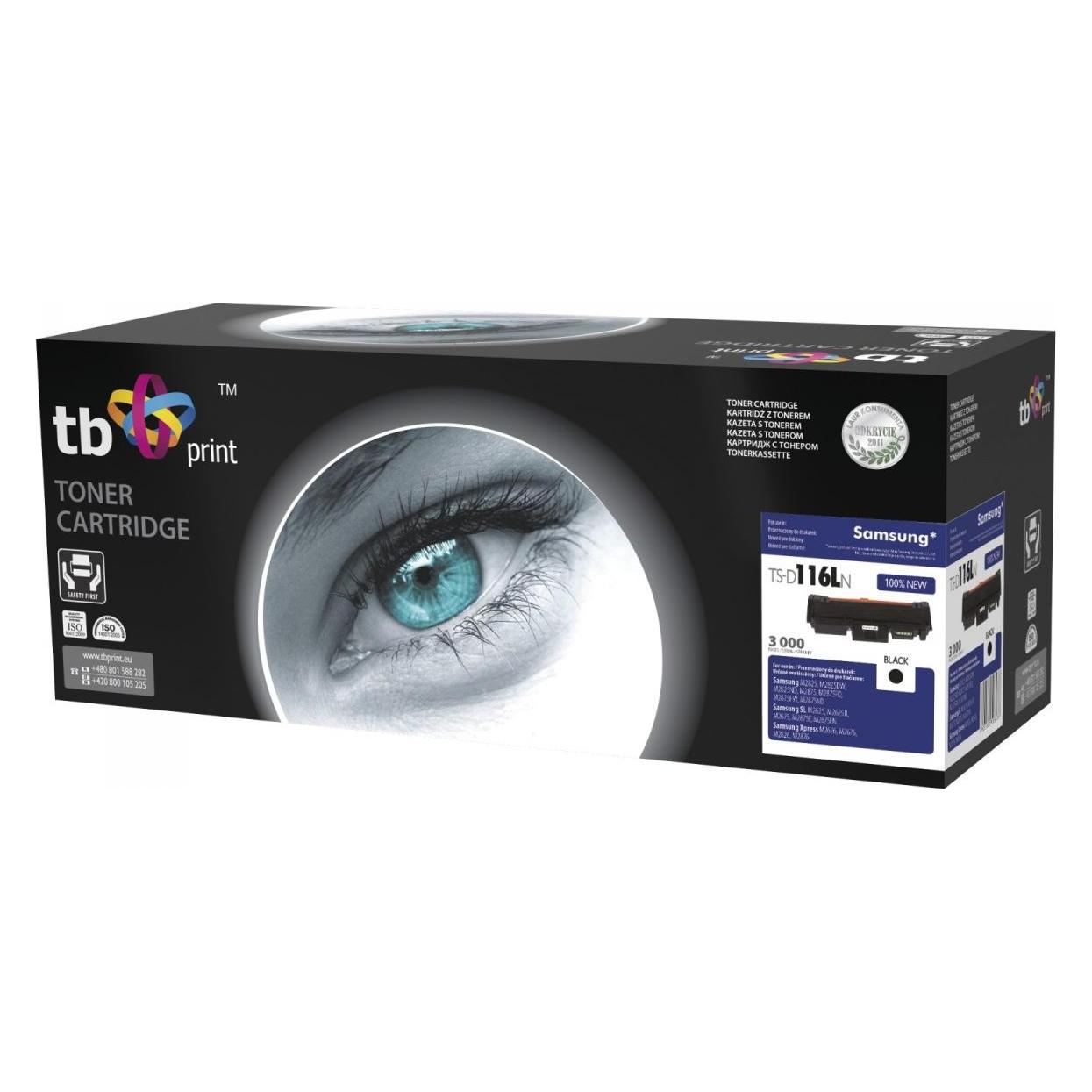 Print TS-D116LN toner cartridge 1 pc(s) Matte black (MBK) (TS-D116LN)