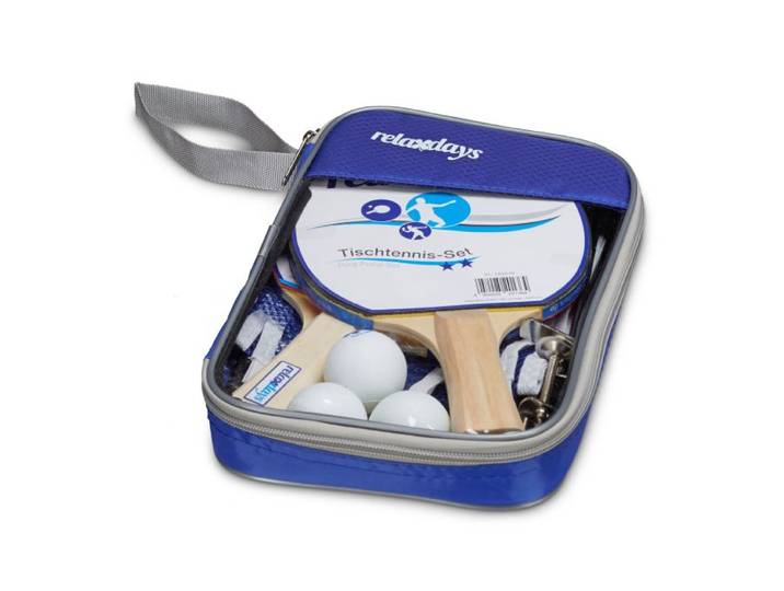 Relaxdays 4 x Tischtennis-Set 2 Sterne