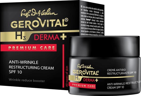 Gerovital Anti-Wrinkle Restructuring Cream SPF 10 50 ml