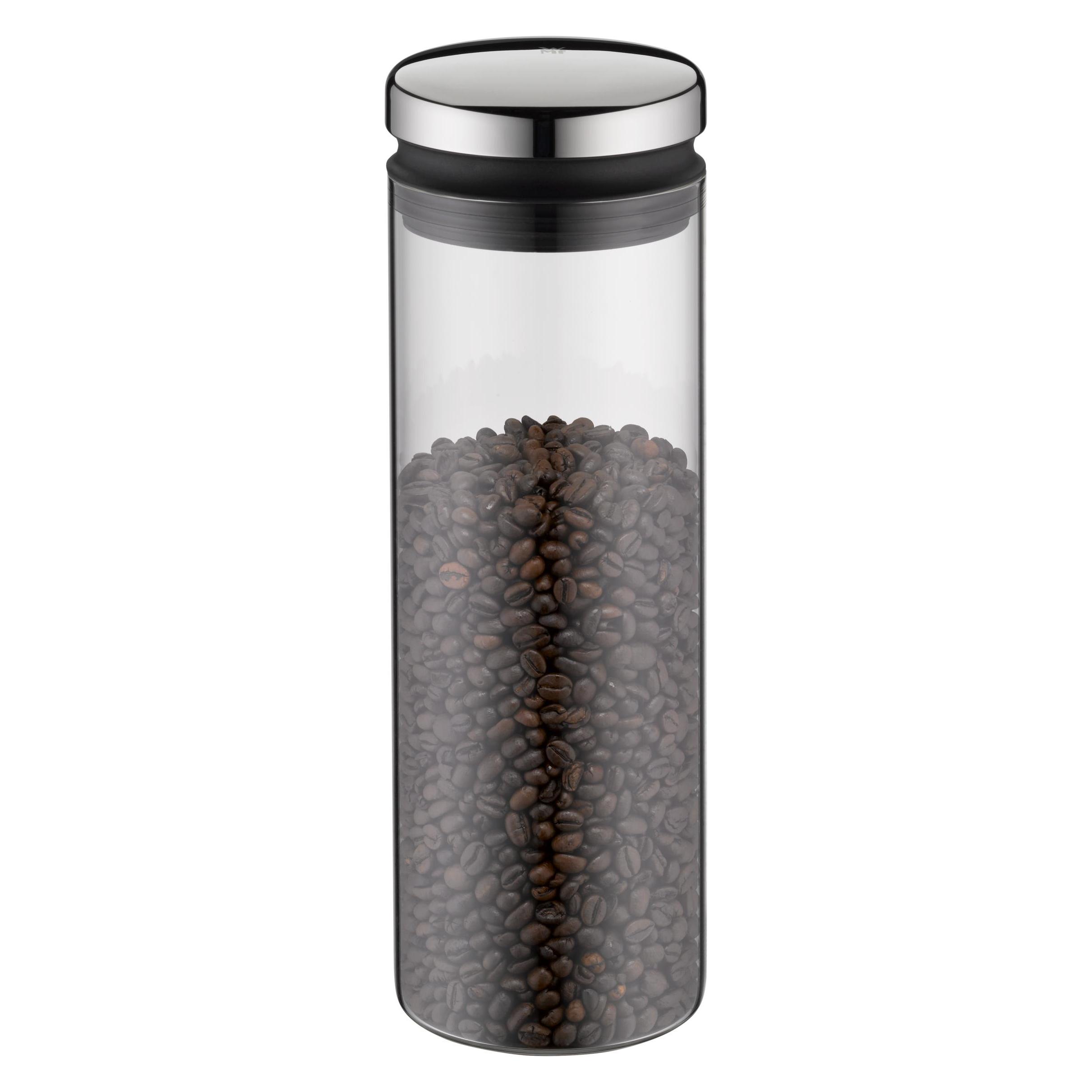WMF Vorratsdose Vorratsglas mit Deckel 28,5cm Depot Bohnen Müsli grosse Öffnung (1.50 l) (06.6162.6040)