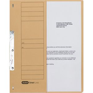 Elba 22421 CH Behördenheftung Einhakhefter chamois, 50 Stück